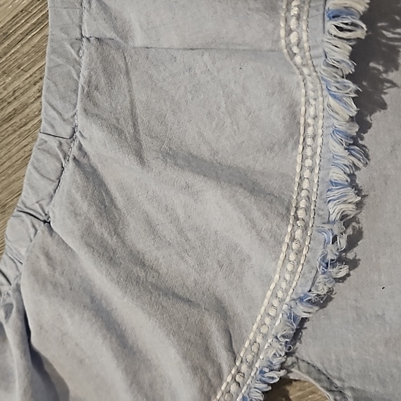 2/$15 Sale H&M Cotton Ruffle Top sz 10 - Picture 4 of 8